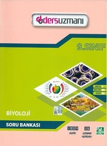 Ders Uzmanı 9. Sınıf Biyoloji Soru Bankası Ders Uzmanı Yayınları