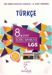 Karekök 8. Sınıf LGS Türkçe Soru Bankası Karekök Yayınları