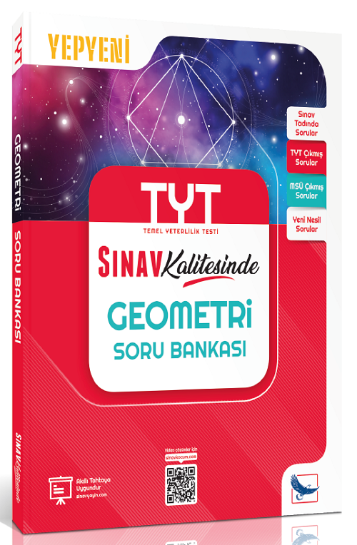 Sınav YKS TYT Geometri Sınav Kalitesinde Soru Bankası Sınav Yayınları