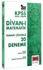 SÜPER FİYAT - Yargı 2021 KPSS Divanı Matematik 20 Deneme Çözümlü - Mehmet Bahaddin Şahin Yargı Yayınları