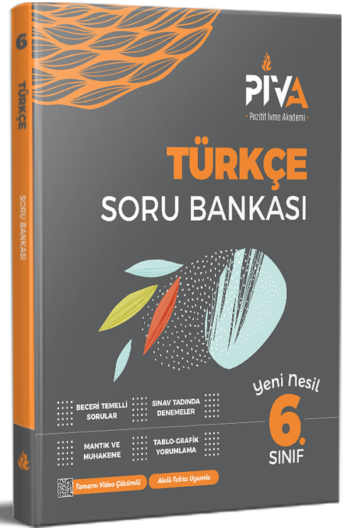 Piva 6. Sınıf Türkçe Soru Bankası Piva Yayınları