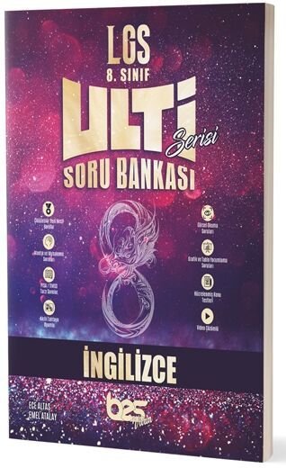 Bes Yayınları 8. Sınıf LGS İngilizce Ulti Serisi Soru Bankası Bes Yayınları