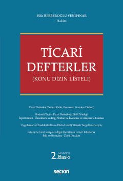 Seçkin Ticari Defterler 2. Baskı - Filiz Berberoğlu Yenipınar Seçkin Yayınları