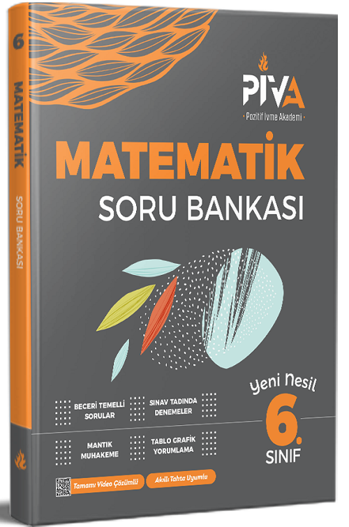 Piva 6. Sınıf Matematik Soru Bankası Piva Yayınları