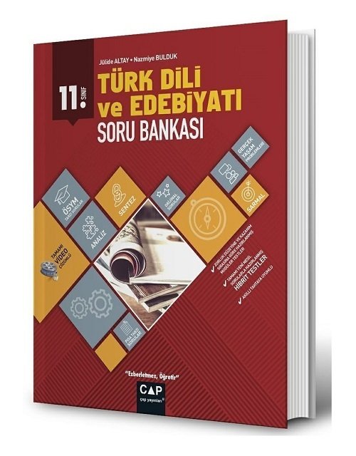 Çap Yayınları 11. Sınıf Türk Dili Ve Edebiyatı Soru Bankası Anadolu Liseleri Çap Yayınları