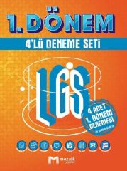 Mozaik 8. Sınıf LGS 1. Dönem Tüm Dersler 4 lü Deneme Seti Mozaik Yayınları