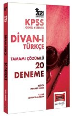 SÜPER FİYAT - Yargı 2021 KPSS Divanı Türkçe 20 Deneme Çözümlü - Levent Balkesen Yargı Yayınları