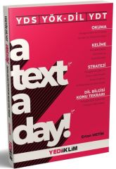 Yediiklim YDS YÖKDİL YDT A TEXT A DAY Yediiklim Yayınları