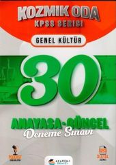 Akademi Denizi KPSS Anayasa Vatandaşlık Güncel Olaylar Kozmik Oda 30 Deneme PDF Çözümlü Akademi Denizi