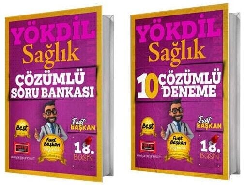 Yargı YÖKDİL Sağlık Soru Bankası + 10 Deneme 2 li Set - Fuat Başkan Yargı Yayınları