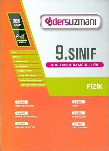 Ders Uzmanı 9. Sınıf Fizik Konu Anlatım Modülleri Ders Uzmanı Yayınları