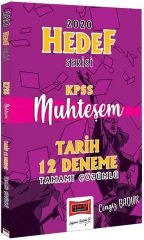 Yargı 2020 KPSS Muhteşem Tarih 12 Deneme Çözümlü Hedef Serisi - Cengiz Badur Yargı Yayınları