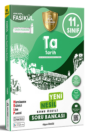 Soru Kalesi 11. Sınıf Tarih Konu Özetli Soru Bankası Soru Kalesi Yayınları