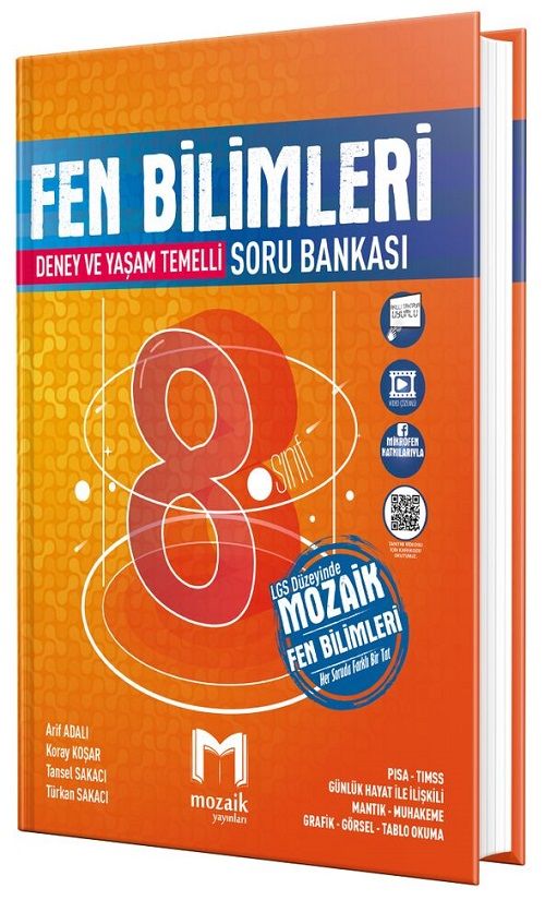 Mozaik 8. Sınıf Fen Bilimleri Soru Bankası Mozaik Yayınları