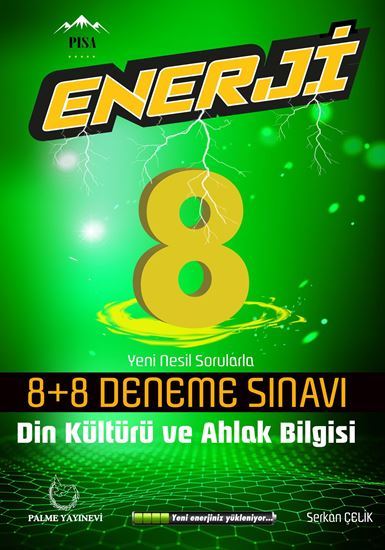 Palme 8. Sınıf Din Kültürü ve Ahlak Bilgisi Enerji 8+8 Deneme Palme Yayınları