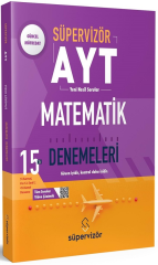 Süpervizör YKS AYT Matematik 15 li Deneme Süpervizör Yayınları