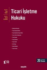 Seçkin Ticari İşletme Hukuku 20. Baskı - Reha Poroy, Hamdi Yasaman Seçkin Yayınları