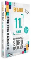 DDY Yayınları 11. Sınıf Din Kültürü ve Ahlak Bilgisi Efsane Konu Anlatımlı Soru Bankası DDY Yayınları