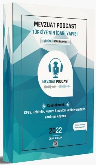 Dizgi Kitap 2022 Kaymakamlık Mevzuat Podcast Türkiye'nin İdari Yapısı Soru Bankası Çözümlü - Okan Arslan Dizgi Kitap