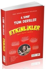 SÜPER FİYAT - Editör 4. Sınıf Tüm Dersler Etkinlikler Kitabı Angora Serisi Editör Yayınları