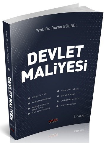 Savaş Devlet Maliyesi - Duran Bülbül 2. Baskı Savaş Yayınları