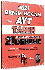 Benim Hocam 2021 YKS AYT Tarih 21 Deneme - Ramazan Yetgin Benim Hocam Yayınları