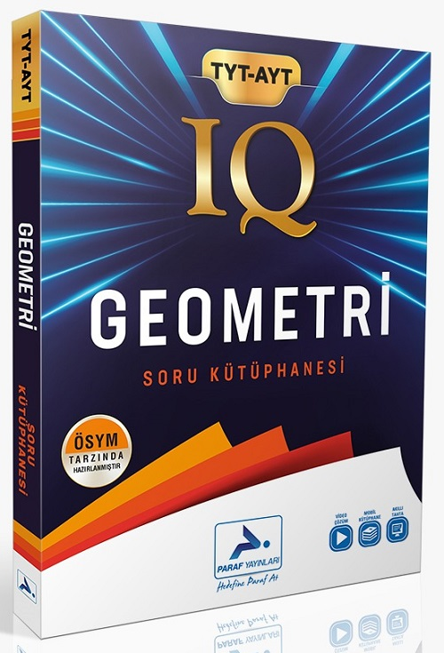 Paraf YKS TYT AYT Geometri IQ Soru Kütüphanesi Paraf Yayınları