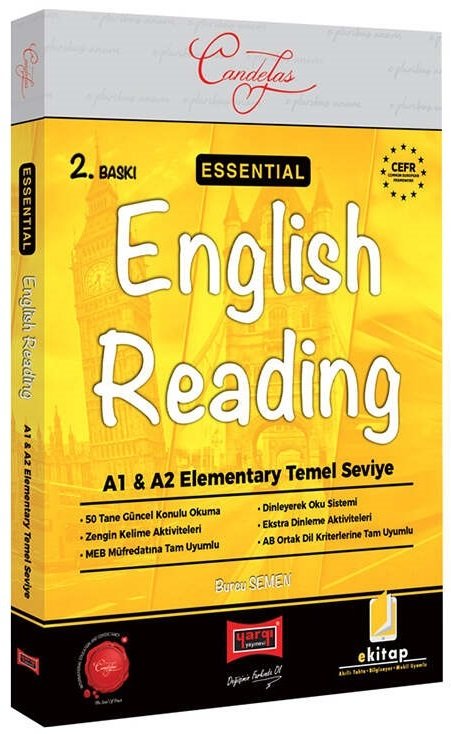 Yargı YDS Essential English Reading 2. Baskı - Burcu Semen Yargı Yayınları