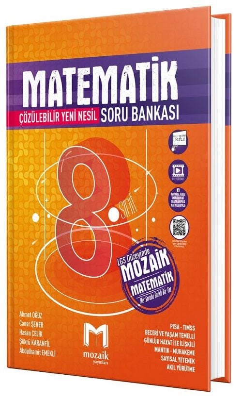 Mozaik 8. Sınıf Matematik Soru Bankası Mozaik Yayınları