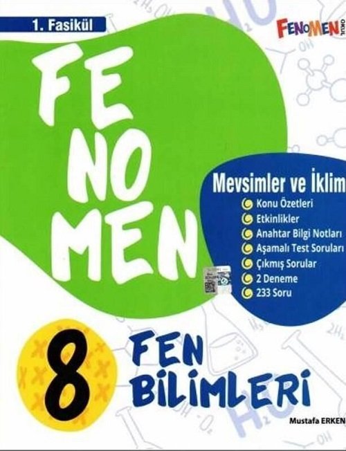 Gama 8. Sınıf Fen Bilimleri Fenomen Mevsimler ve İklim 1. Fasikül Gama Yayınları