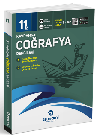 Tsunami 11. Sınıf Coğrafya Kavramsal Dergileri (2 Fasikül) Tsunami Yayınları