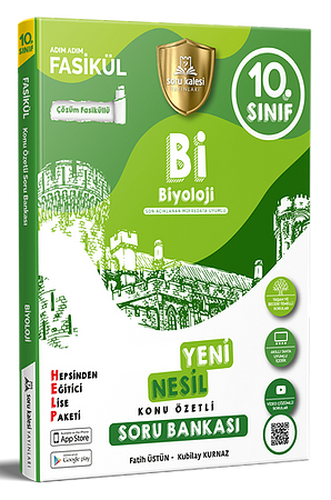 Soru Kalesi 10. Sınıf Biyoloji Konu Özetli Soru Bankası Soru Kalesi Yayınları