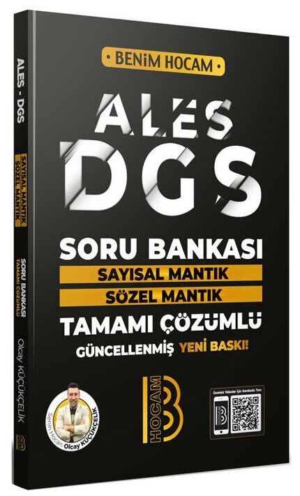 Benim Hocam ALES DGS Sayısal Sözel Mantık Soru Bankası Çözümlü - Olcay Küçükçelik Benim Hocam Yayınları