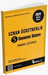 Hoca Kafası 2022 MEB Uzman Öğretmenlik 5 Deneme Çözümlü Hoca Kafası Yayınları