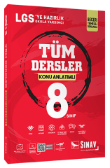 Sınav 8. Sınıf Tüm Dersler Konu Anlatımlı Sınav Yayınları