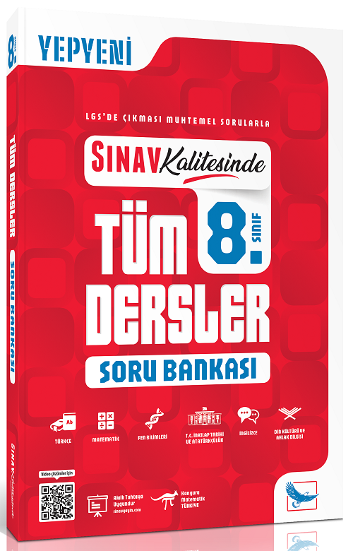 Sınav 8. Sınıf LGS Tüm Dersler Sınav Kalitesinde Soru Bankası Sınav Yayınları