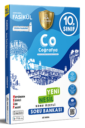 Soru Kalesi 10. Sınıf Coğrafya Konu Özetli Soru Bankası Soru Kalesi Yayınları