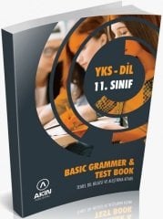 Akın Publishing YKSDİL 11. Sınıf Basic Grammer - Test Book Akın Publishing