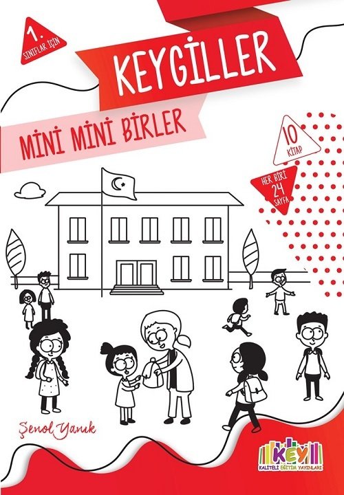 KEY Yayınları 1. Sınıf Keygiller - Mini Mini Birler 10 lu Set KEY Yayınları