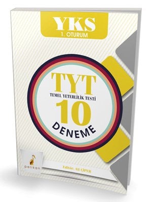 Pelikan YKS TYT 10 Deneme Pelikan Yayınları