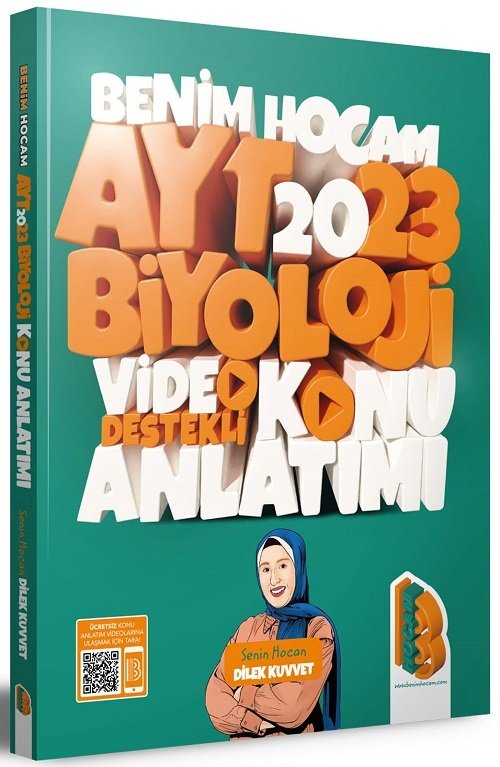 SÜPER FİYAT - Benim Hocam 2023 YKS AYT Biyoloji Video Destekli Konu Anlatımı - Dilek Kuvvet Benim Hocam Yayınları