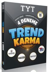 Trend Karma YKS TYT 4 Deneme Çözümlü Trend Karma Yayınları