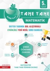 Nartest 5. Sınıf Matematik Tane Tane Soru Bankası Nartest Yayınları