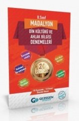 Gezegen 8. Sınıf Din Kültürü ve Ahlak Bilgisi Madalyon 20 Deneme Gezegen Yayınları