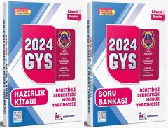 Memur Sınav 2024 GYS Ceza Tevkifevleri Denetimli Serbestlik Müdür Yardımcısı Sınavı Konu + Soru 2 li Set Görevde Yükselme Memur Sınav