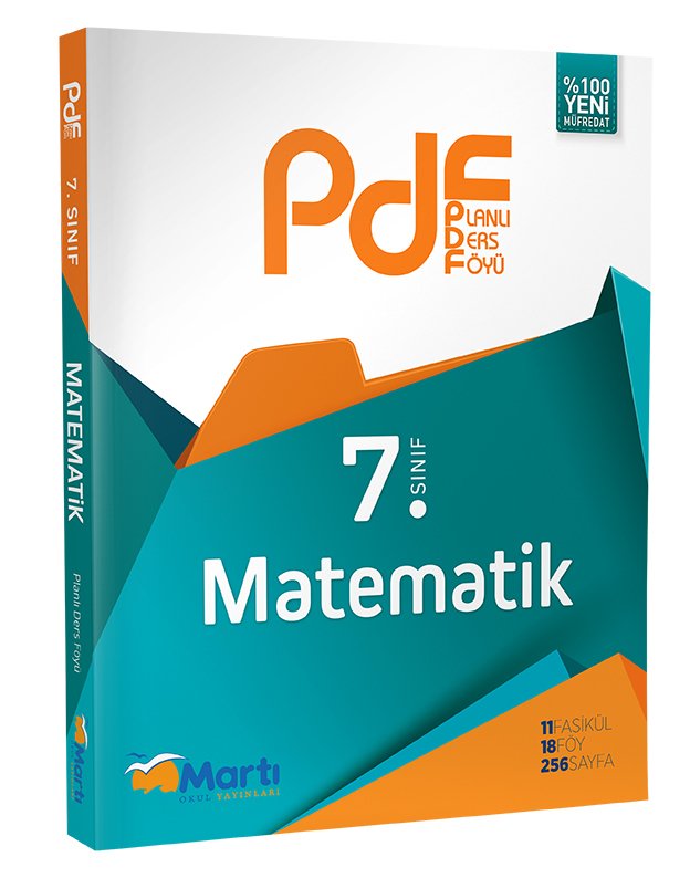 Martı Okul 7. Sınıf Matematik PDF Planlı Ders Föyü Martı Okul Yayınları