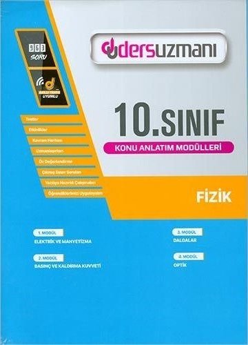 Ders Uzmanı 10. Sınıf Fizik Konu Anlatım Modülleri Ders Uzmanı Yayınları