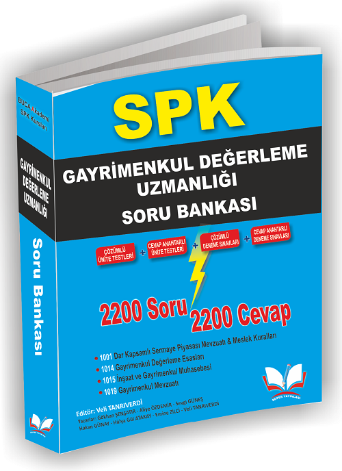 Roper SPK Gayrimenkul Değerleme Uzmanlığı Soru Bankası Roper Yayınları