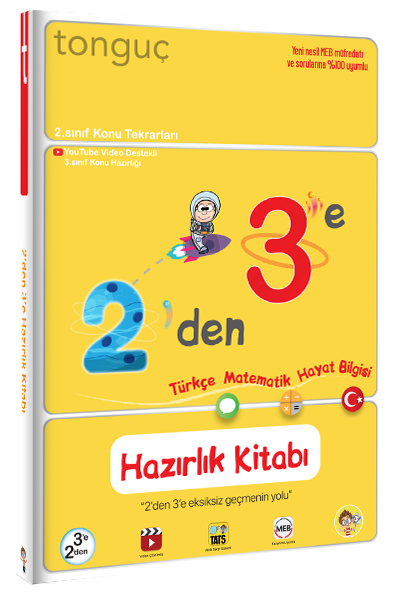 Tonguç 2 den 3 e Hazırlık Kitabı Tonguç Akademi