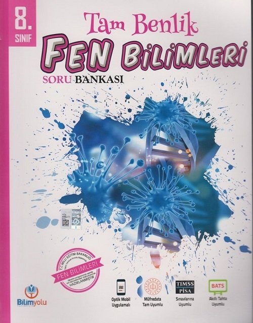 Bilim Yolu 8. Sınıf Fen Bilimleri Tam Benlik Soru Bankası Bilim Yolu Yayınları